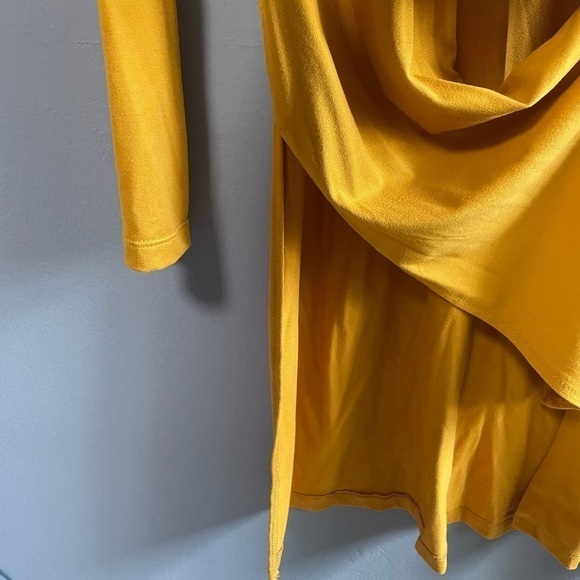 Love J open duster cardigan mustard color. Size small. - Picture 3 of 5